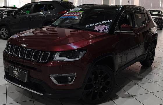 JEEP COMPASS 2.0 16V FLEX LIMITED AUTOMÁTICO JEEP COMPASS 2.0 16V FLEX LIMITED AUTOMÁTICO